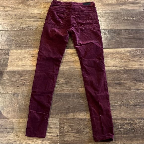 Adriano Goldschmied Jeans Women's 25R, 26x30 Red Farrah High Rise Skinny Ankle - Picture 6 of 11